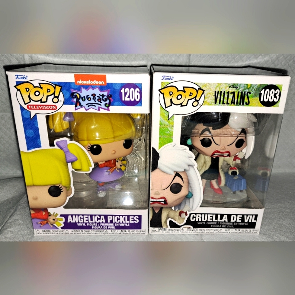 POP! RUGRATS  AND VILLAINS